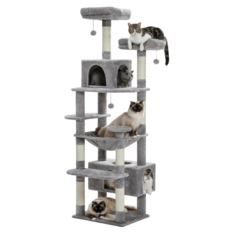 Arbre à chat avec griffoir