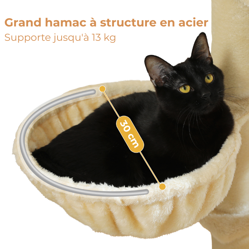 Arbre à Chat 160 cm Multi Niveaux