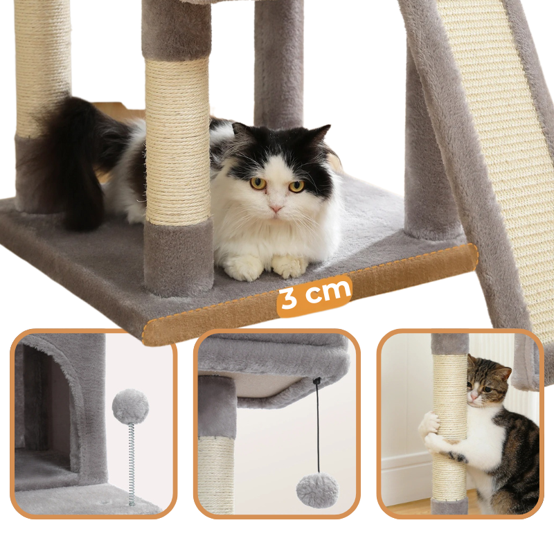 Arbre à Chat 160 cm Multi Niveaux