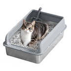 Bac Litière Inox Chat