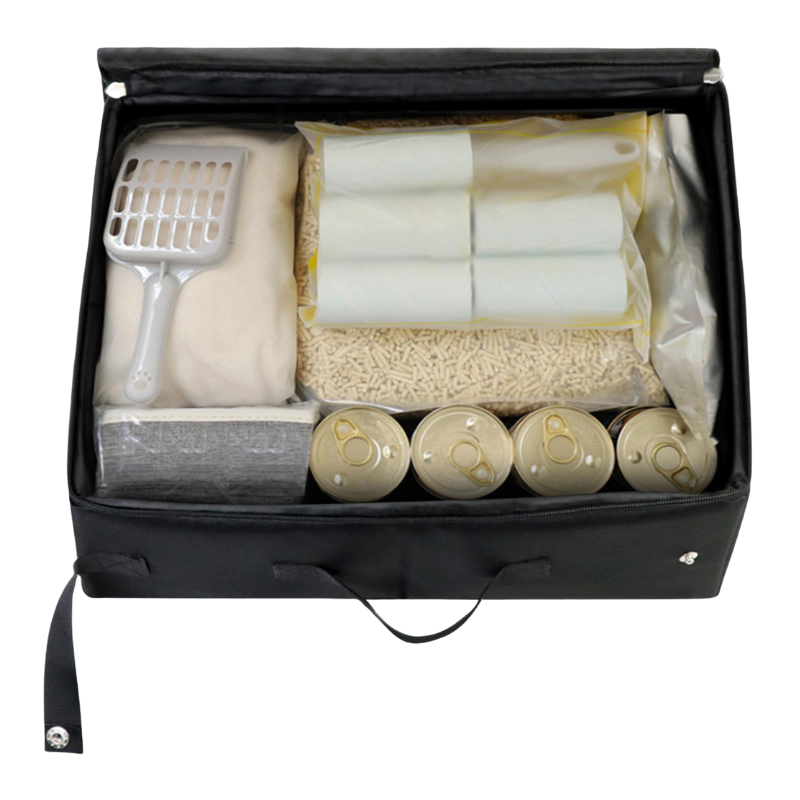 Bac à Litière Pliable pour Chat