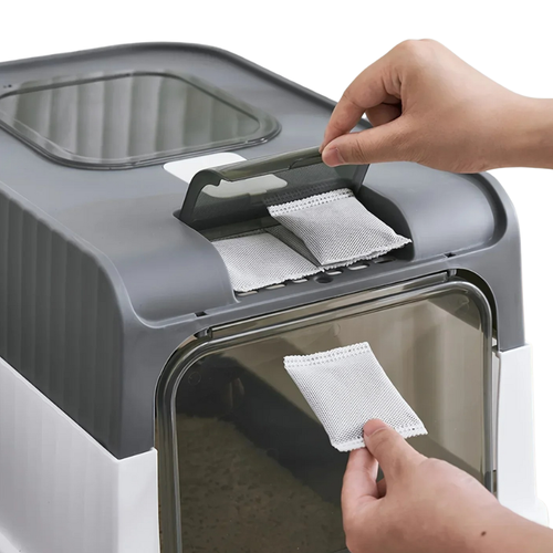 Bac à Litière Stérilisation UV pour Chat