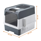 Bac à Litière Stérilisation UV pour Chat