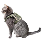 Harnais Tactique Anti-Fugue pour Chien et Chat