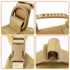 Harnais Tactique Anti-Fugue pour Chien et Chat