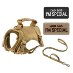 Harnais Tactique Anti-Fugue pour Chien et Chat