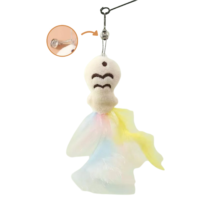 Jouet Chat Plume Avec Base