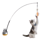 Jouet Chat Plume Avec Base