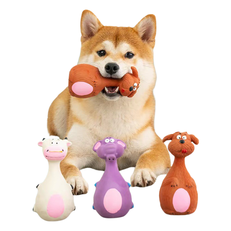 Jouet Couineur En Latex Pour Chien