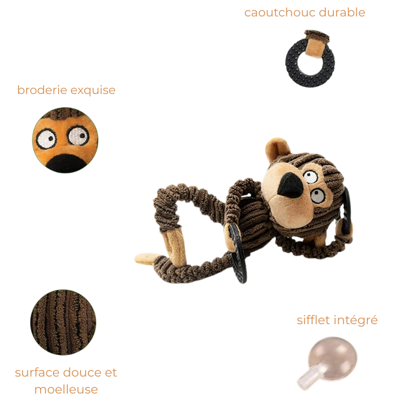 Jouet En Peluche Pour Chien Avec Son