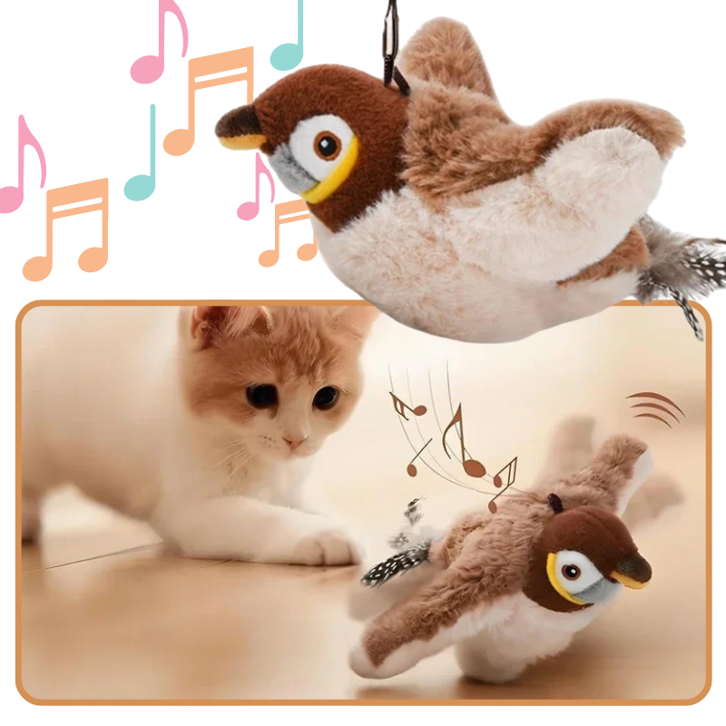 Jouet Interactif Peluche pour Chat
