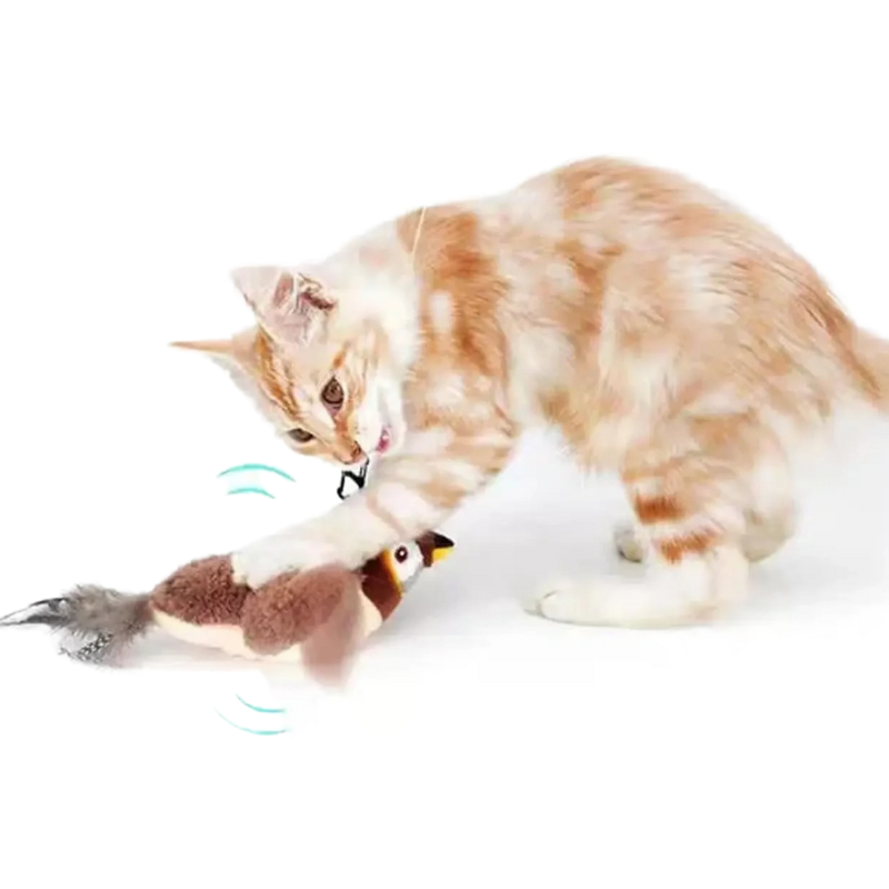 Jouet Interactif Peluche pour Chat