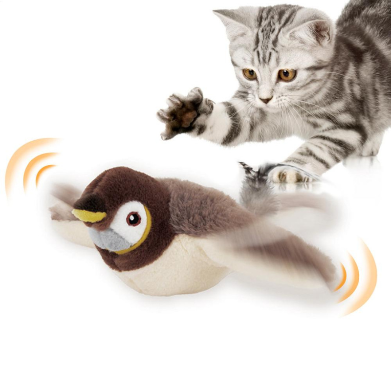 Jouet Interactif Peluche pour Chat