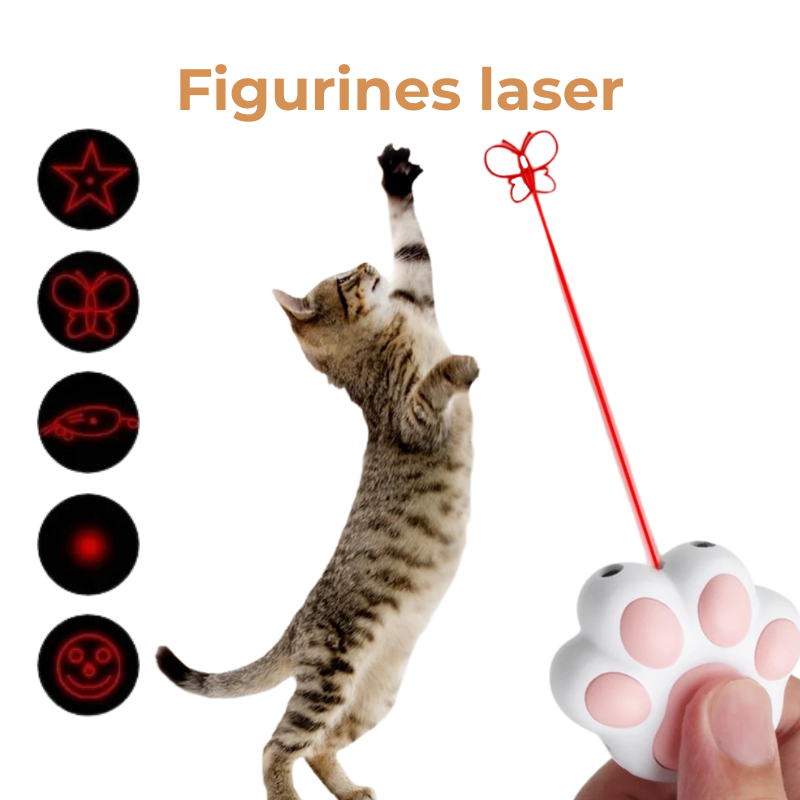Jouet Laser Interactif pour Chats
