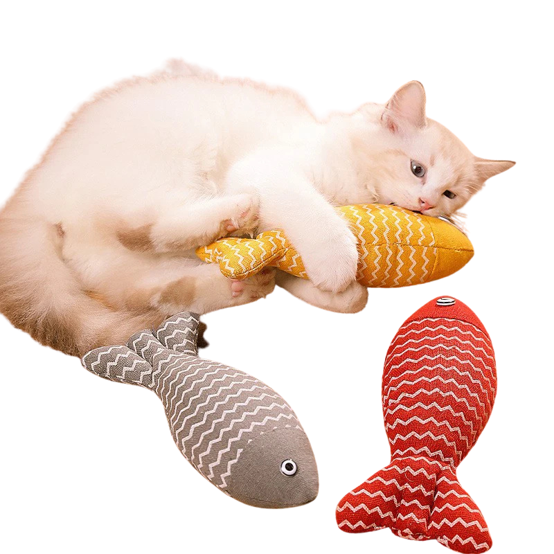 Jouet Poisson Chat Herbe à Chat