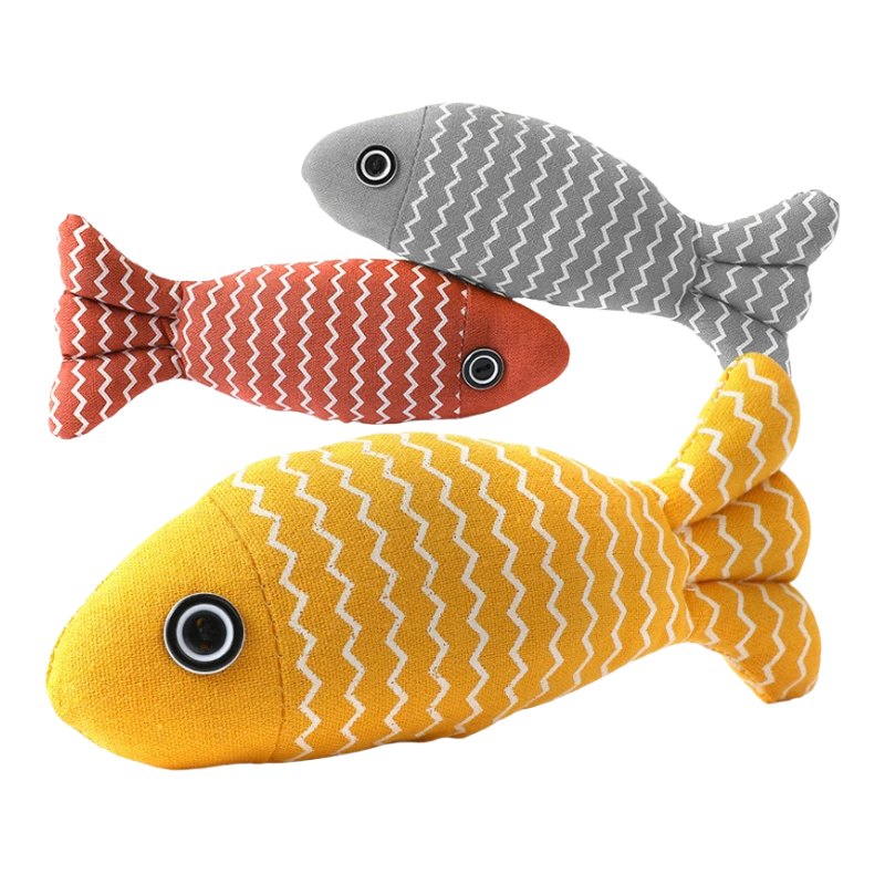 Jouet Poisson Chat Herbe à Chat