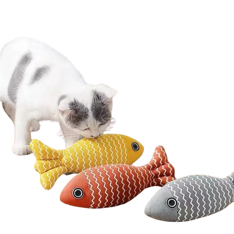 Jouet Poisson Chat Herbe à Chat