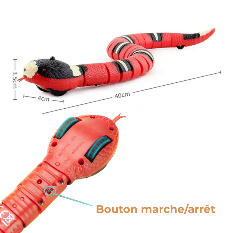 Jouet Serpent Interactif pour Chat