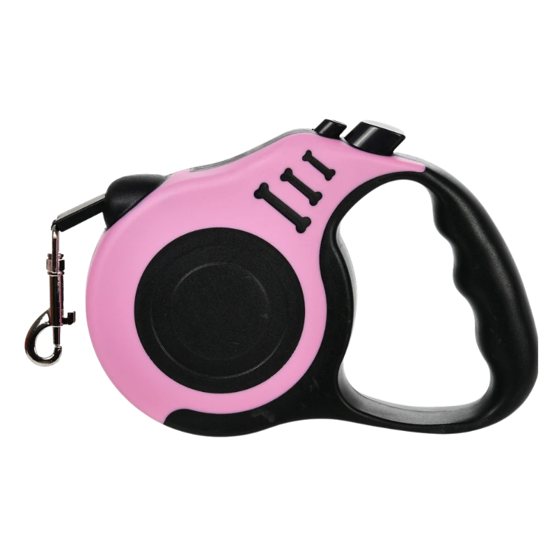 Laisse Rétractable De 3 et 5 Mètres Pour Chiens