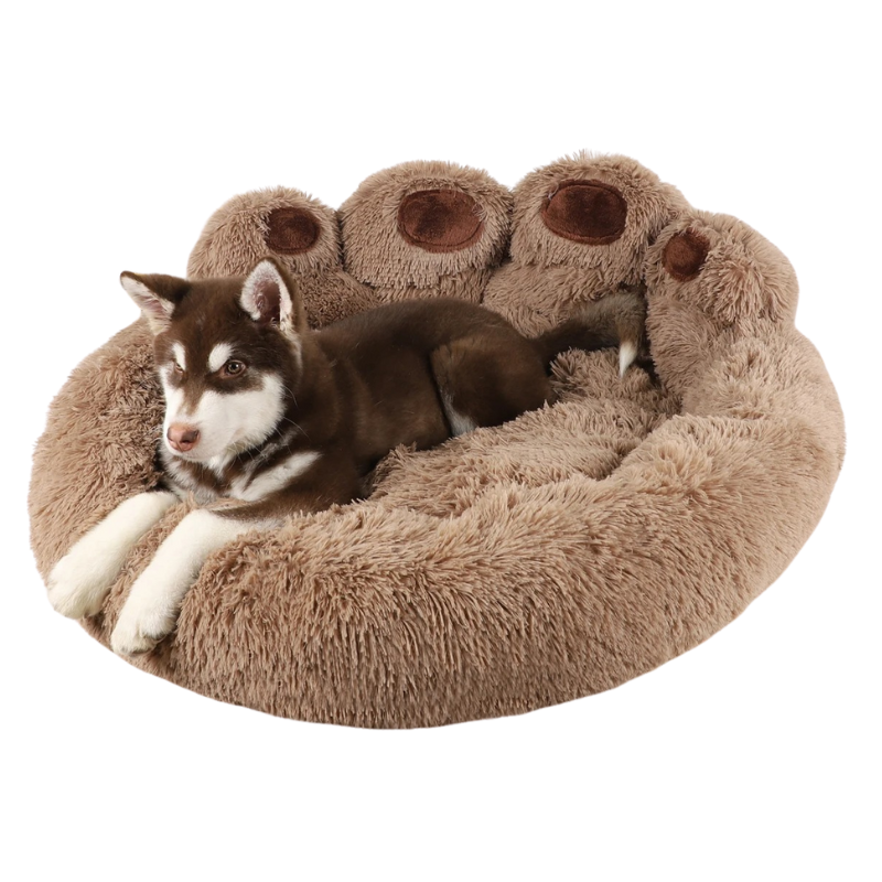 Lit Pour Chien en Forme de Patte