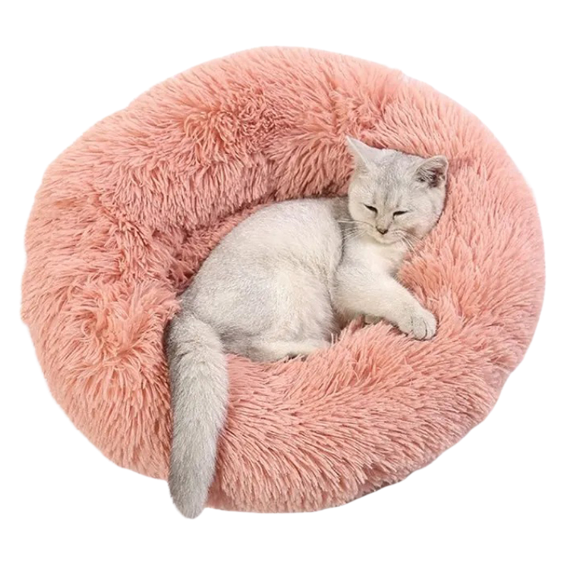 Lit Rond Ultra Doux Chien Chat