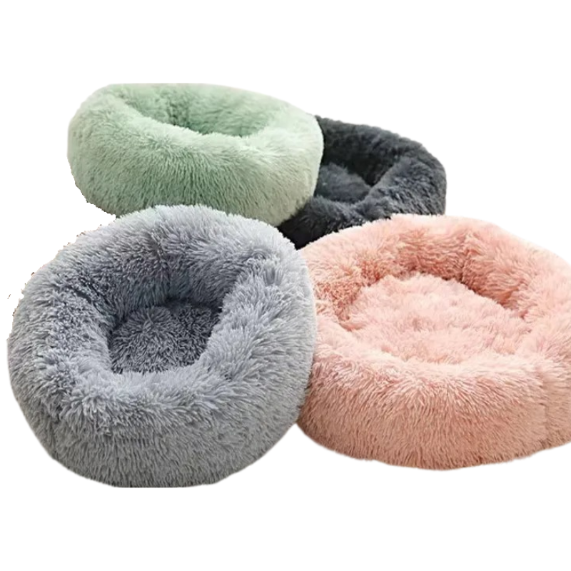 Lit Rond Ultra Doux Chien Chat