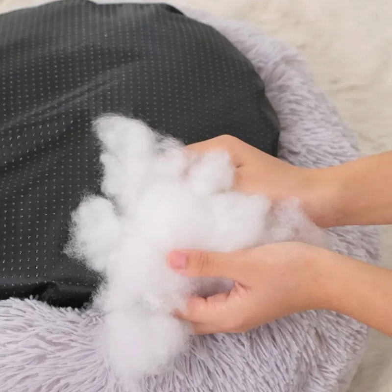 Lit Rond Ultra Doux Chien Chat