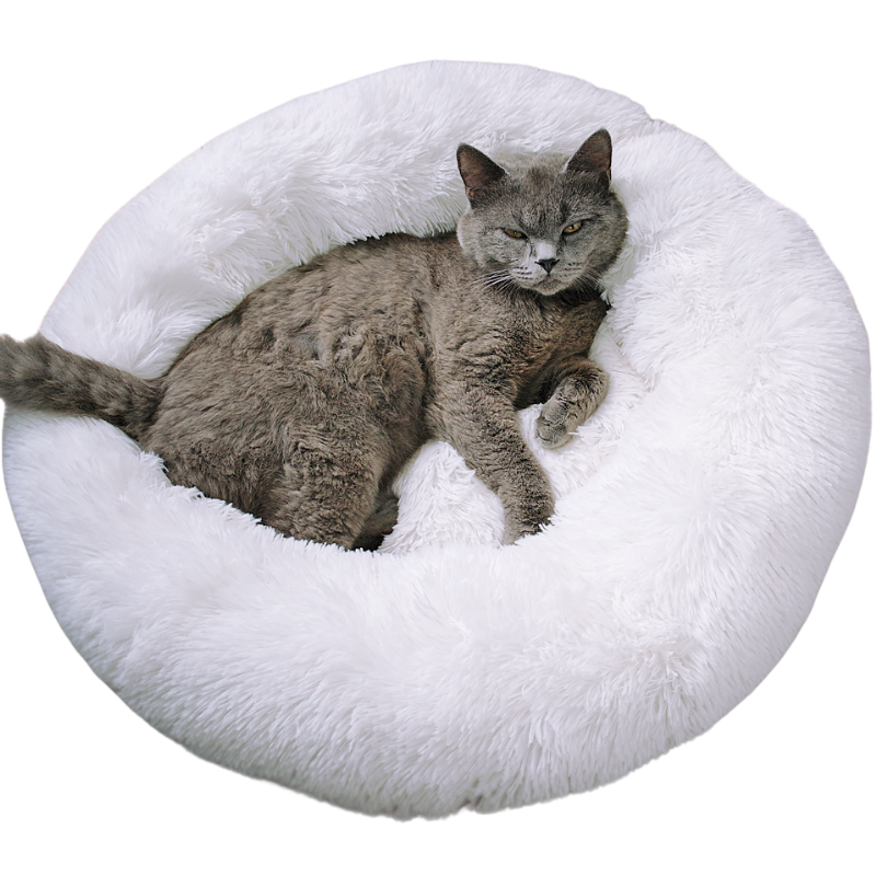 Lit Rond Ultra Doux Chien Chat