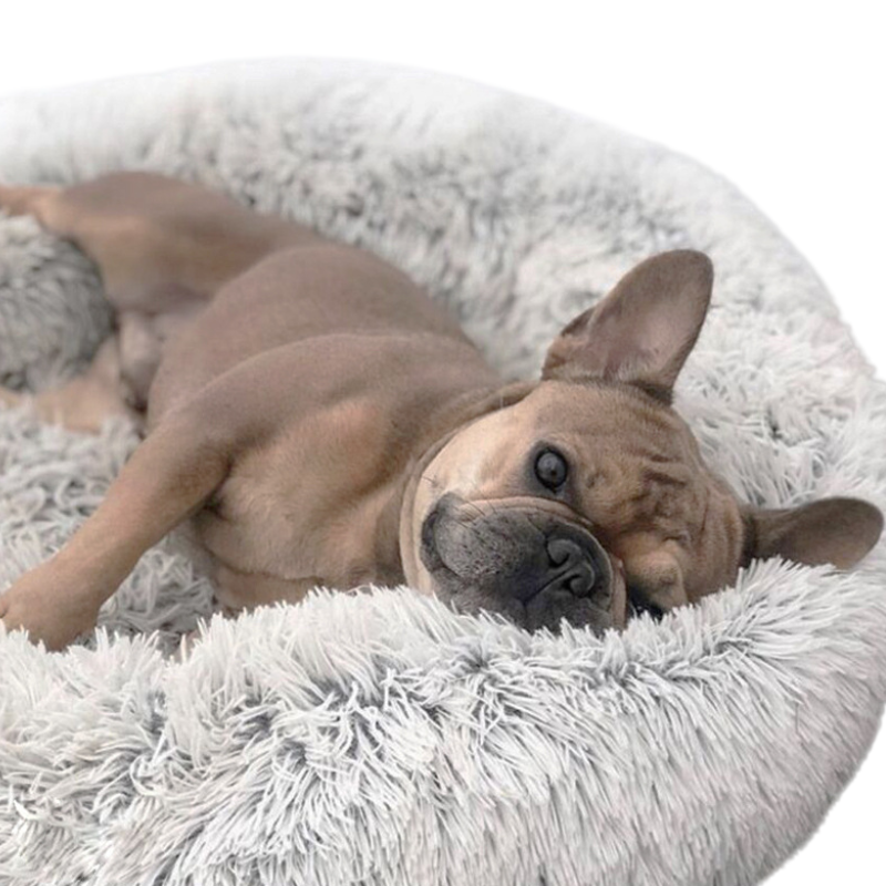 Lit Rond Ultra Doux Chien Chat