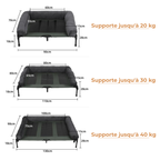 Lit Surélevé Grand Chien