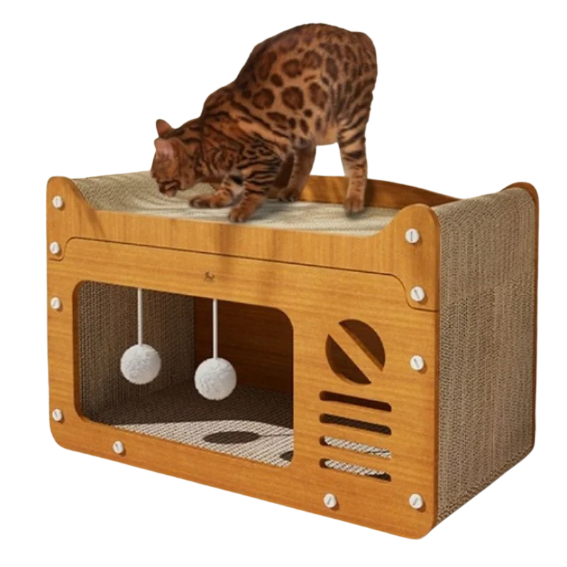 Maison Griffoir Pour Chat