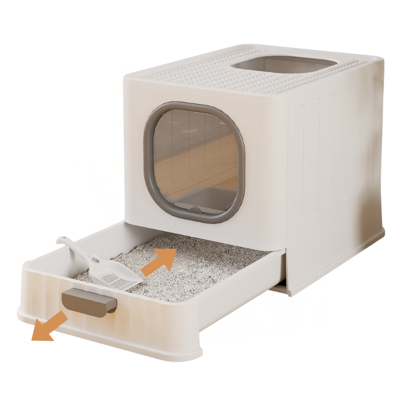 Maison de Toilette Chat Écologique