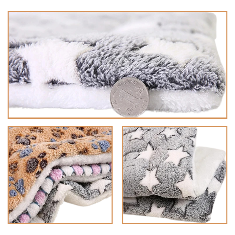 Matelas Flanelle Chien Chat