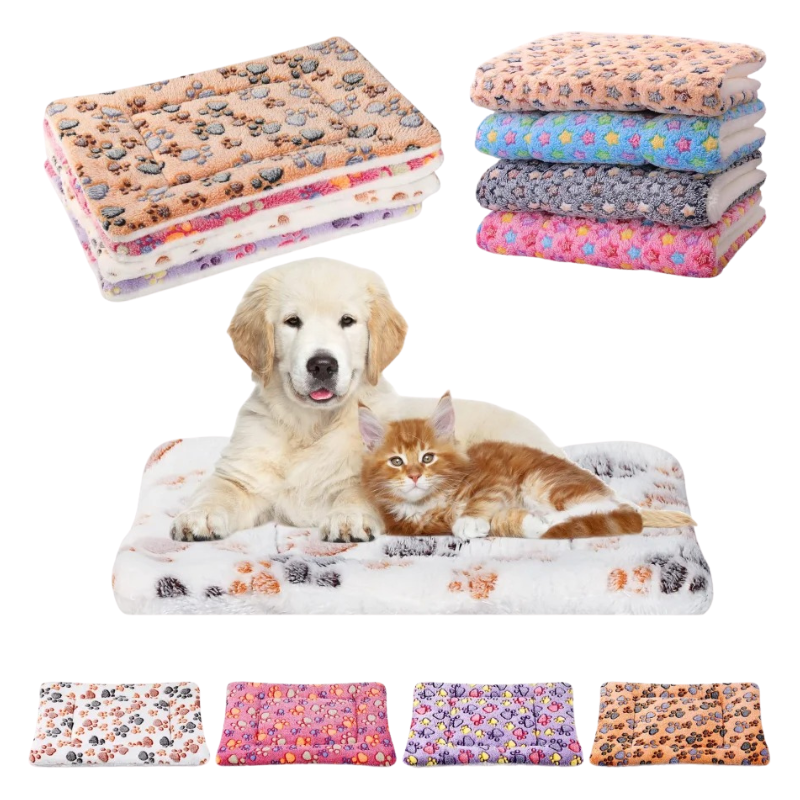 Matelas Flanelle Chien Chat