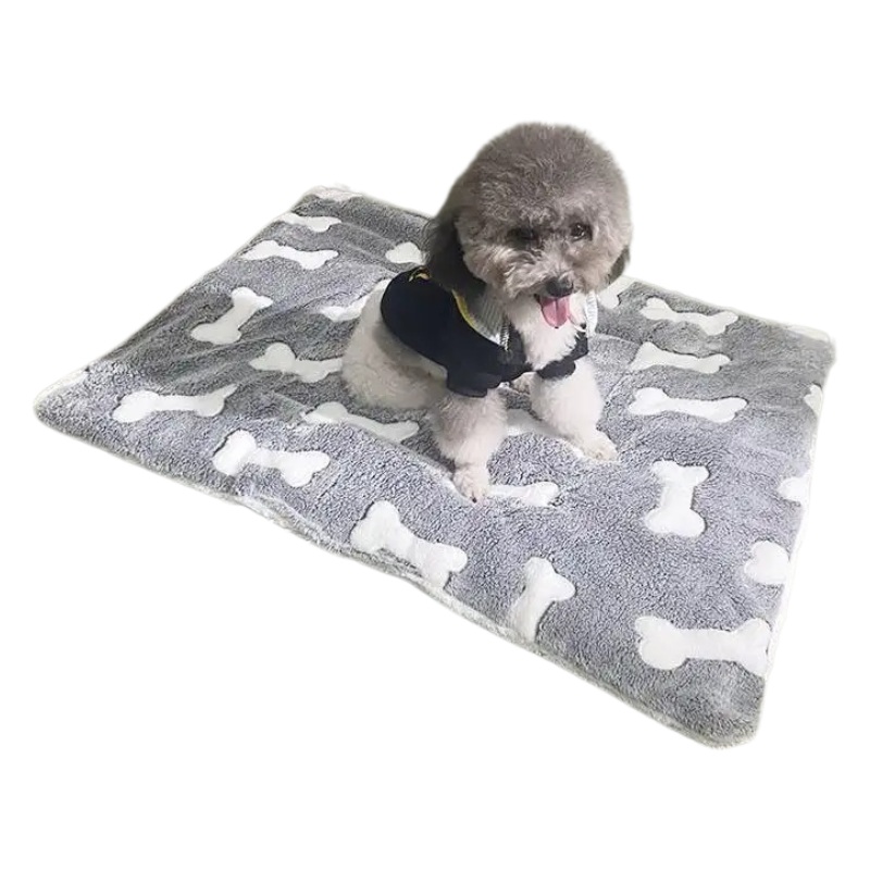 Matelas Flanelle Chien Chat