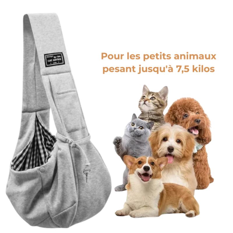 Sac Bandoulière Chien Chat